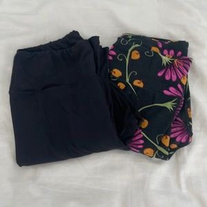 2 lularoe leggings